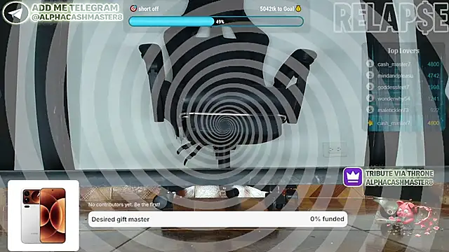 Alphacashmaster777 online show from 02.21.26