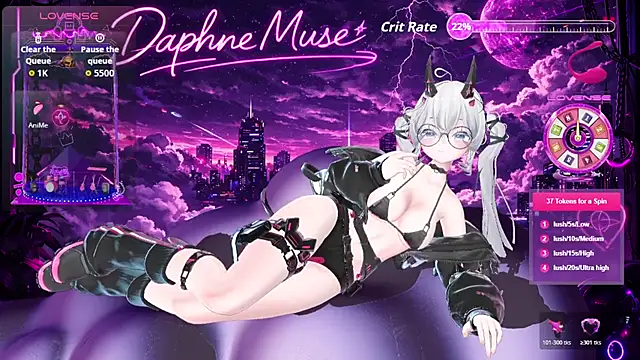 Muse Daphne online show from 03.14.26