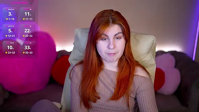 GingerPinky online show from 02.11.26