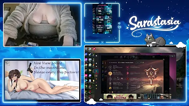 Snapshot of Sarastasia417 chatting on 05.31.26 Sarastasia417 online show from 05.31.26
