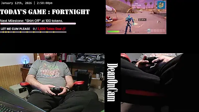 DeanonCam online show from 01.12.26