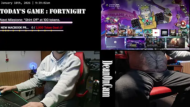 Snapshot of DeanonCam chatting on 01.18.26 DeanonCam online show from 01.18.26