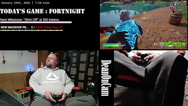 Snapshot of DeanonCam chatting on 01.19.26 DeanonCam online show from 01.19.26