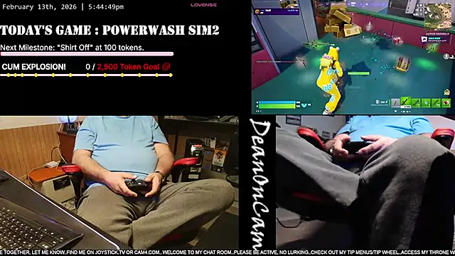 Snapshot of DeanonCam chatting on 02.13.26 DeanonCam online show from 02.13.26