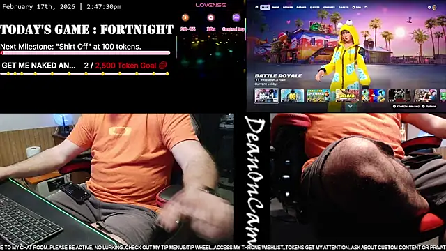 Snapshot of DeanonCam chatting on 02.17.26 DeanonCam online show from 02.17.26