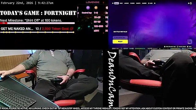 Snapshot of DeanonCam chatting on 02.22.26 DeanonCam online show from 02.22.26