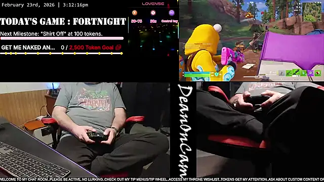 Snapshot of DeanonCam chatting on 02.23.26 DeanonCam online show from 02.23.26