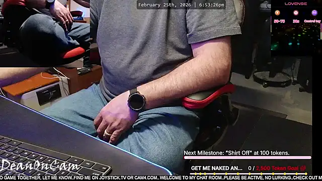 Snapshot of DeanonCam chatting on 02.26.26 DeanonCam online show from 02.26.26