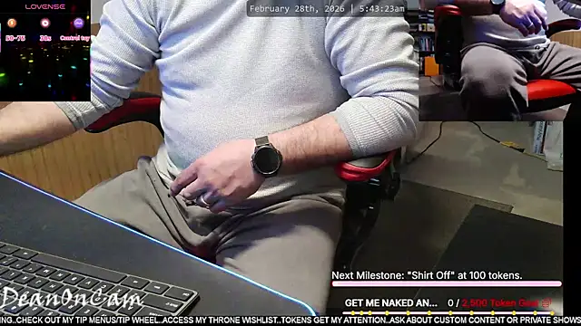 Snapshot of DeanonCam chatting on 02.28.26 DeanonCam online show from 02.28.26
