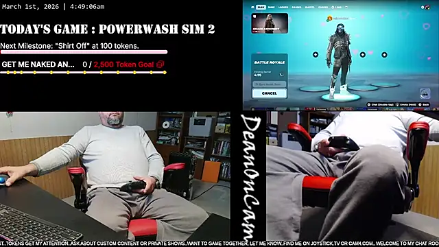 Snapshot of DeanonCam chatting on 03.01.26 DeanonCam online show from 03.01.26