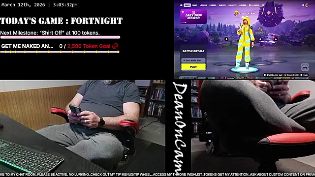 DeanonCam online show from 03.12.26