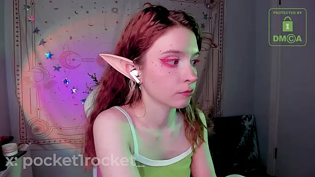 Snapshot of _PocketRocket_ chatting on 10.15.25 PocketRocket online show from 10.15.25