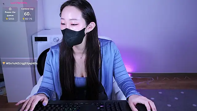 Snapshot of sodami01 chatting on 02.22.26 sodami01 online show from 02.22.26