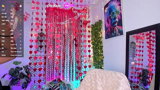 Snapshot of NahomyVega chatting on 02.24.26 NahomyVega online show from 02.24.26