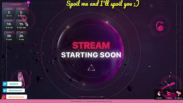 TheLovelyCandi online show from 03.03.26