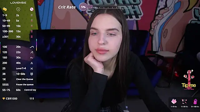 Snapshot of SecretKiraa chatting on 03.28.26 SecretKiraa online show from 03.28.26