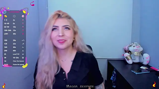 Megan sexrosse online show from 04.16.26