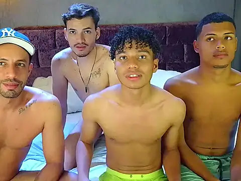 The Penthouse boys online show from 04.10.26