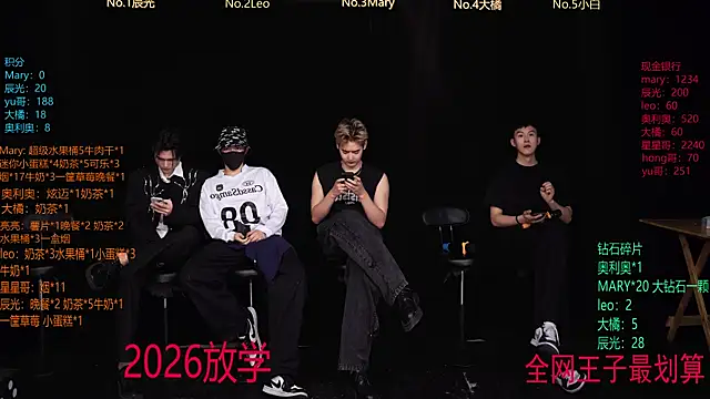 LookingBoy-001 online show from 04.07.26