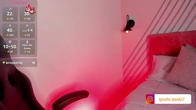 Giselle Banks  online show from 03.27.26