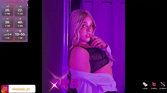 Melody p online show from 07.29.26
