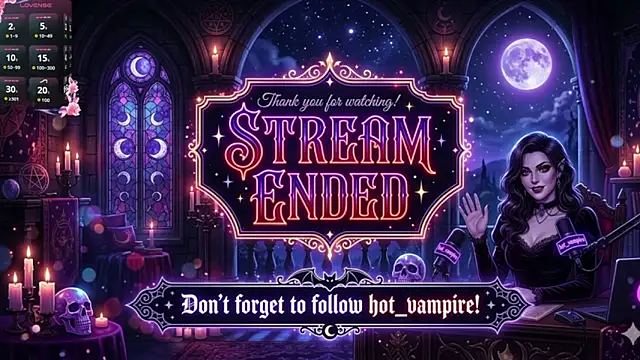hot vampire online show from 05.28.26