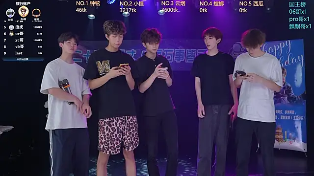 Snapshot of St-01 chatting on 06.29.26 St-01 online show from 06.29.26
