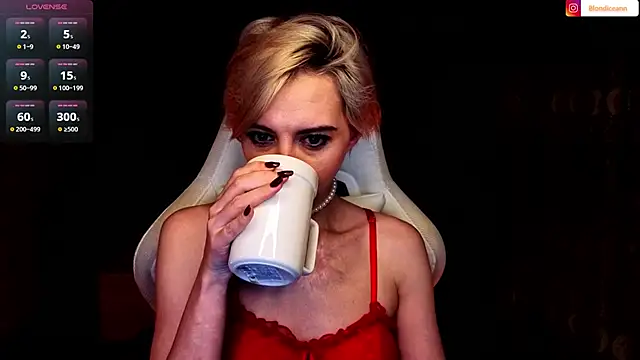 Blondice ann online show from 06.27.26