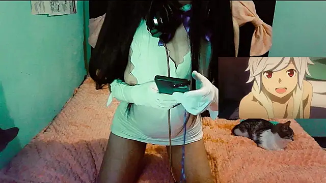 Snapshot of Waifuverse chatting on 07.08.26 Waifuverse online show from 07.08.26