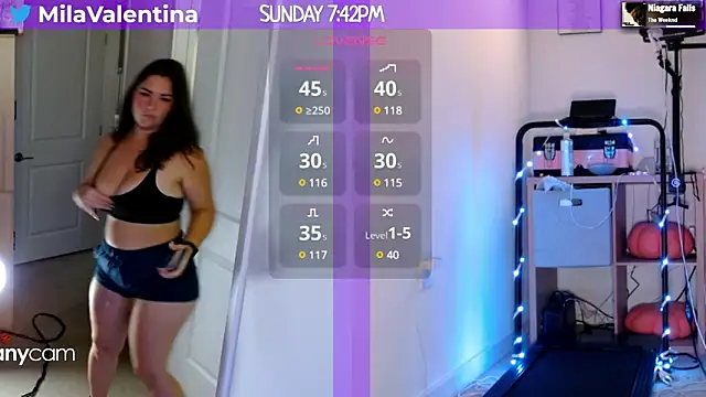 MilaValentina online show from 02.17.25