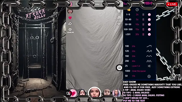 Snapshot of Judig chatting on 02.13.25 Judig online show from 02.13.25