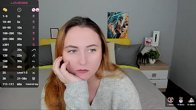 Snapshot of BabeLessi chatting on 11.01.25 BabeLessi online show from 11.01.25