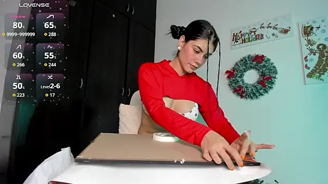 Snapshot of Lisvandr chatting on 11.24.25 Lisvandr online show from 11.24.25