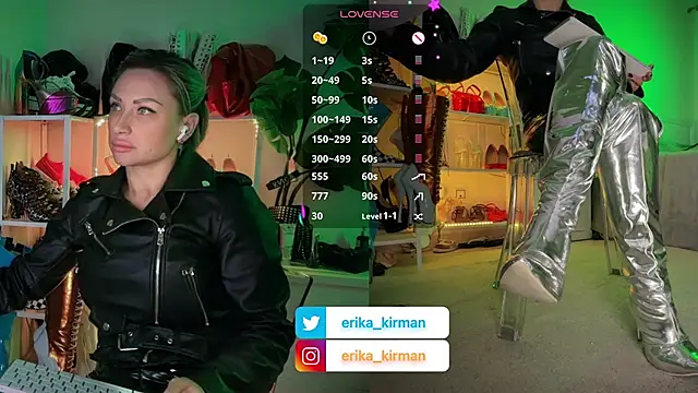 Erika Kirman online show from 01.09.26