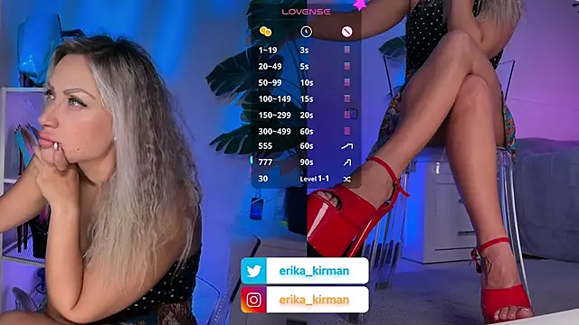 Erika Kirman online show from 06.27.26