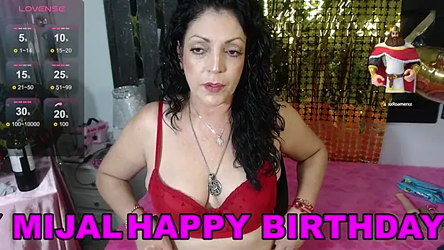 Snapshot of mijal_queen chatting on 03.08.25 mijal queen online show from 03.08.25