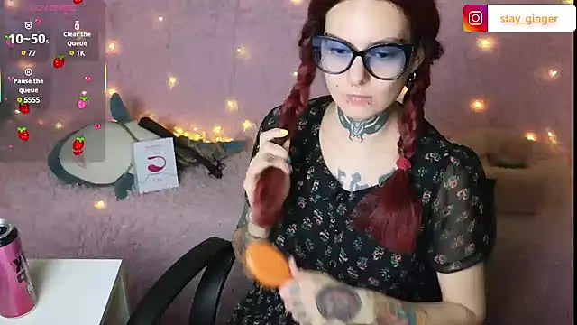 Ginger Stay online show from 02.18.25