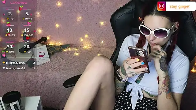 Ginger Stay online show from 03.06.25