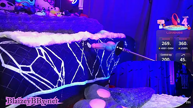 Snapshot of BlaizeyBBy chatting on 02.08.25 BlaizeyBBy online show from 02.08.25