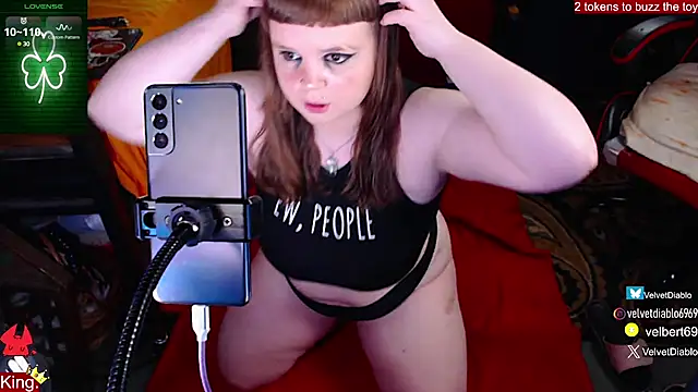 VelvetDiablo online show from 03.06.25