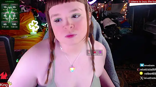 VelvetDiablo online show from 03.18.25