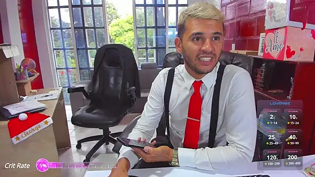 Snapshot of IreneAndGeorge chatting on 12.20.24 IreneAndGeorge online show from 12.20.24