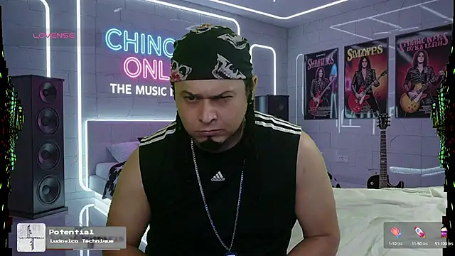 chino roz online show from 10.14.25