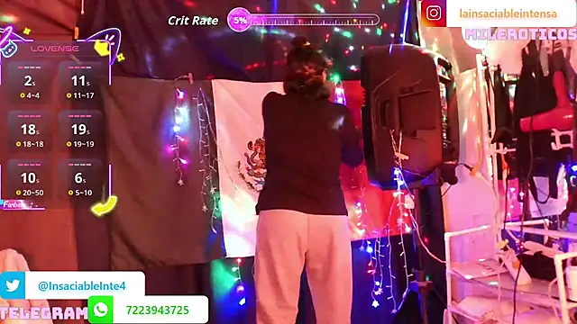 LaInsaciableIntensa online show from 04.04.26