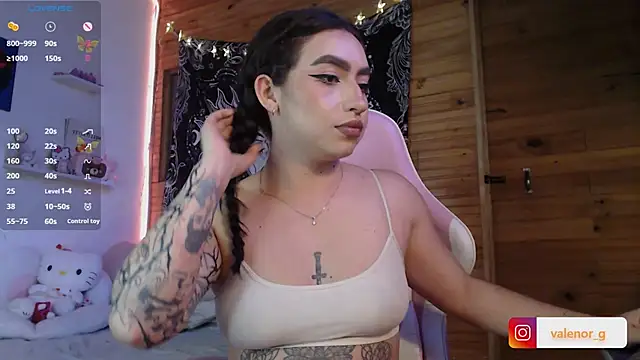 Snapshot of valenor_ chatting on 02.22.25 valenor online show from 02.22.25