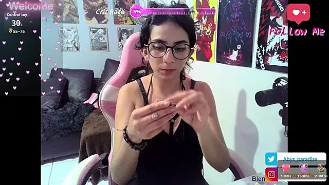 Abysparadise online show from 11.07.25