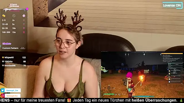 Snapshot of GamerGirl_Eve chatting on 12.08.24 GamerGirl Eve online show from 12.08.24
