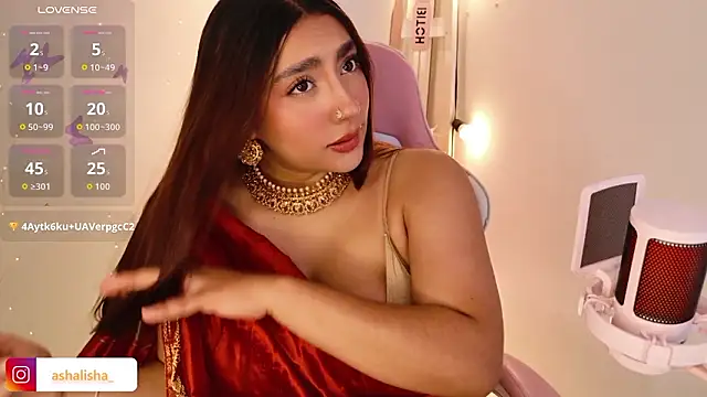 ashalisha online show from 02.24.26