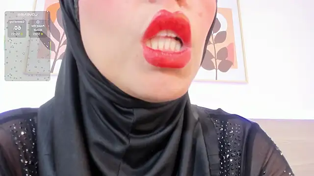 Snapshot of hanajameela chatting on 07.06.26 hanajameela online show from 07.06.26