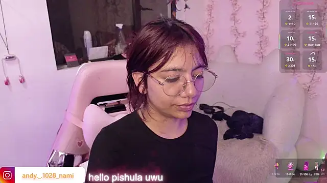 Snapshot of Nami_usagi chatting on 04.26.26 Nami usagi online show from 04.26.26
